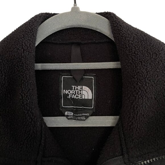 The North Face Size S Denali Fleece Jacket Black Full Zip Pockets Warm Sweater - Picture 4 of 10